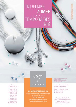 Bijoux Victoria: Temporaires été 2012